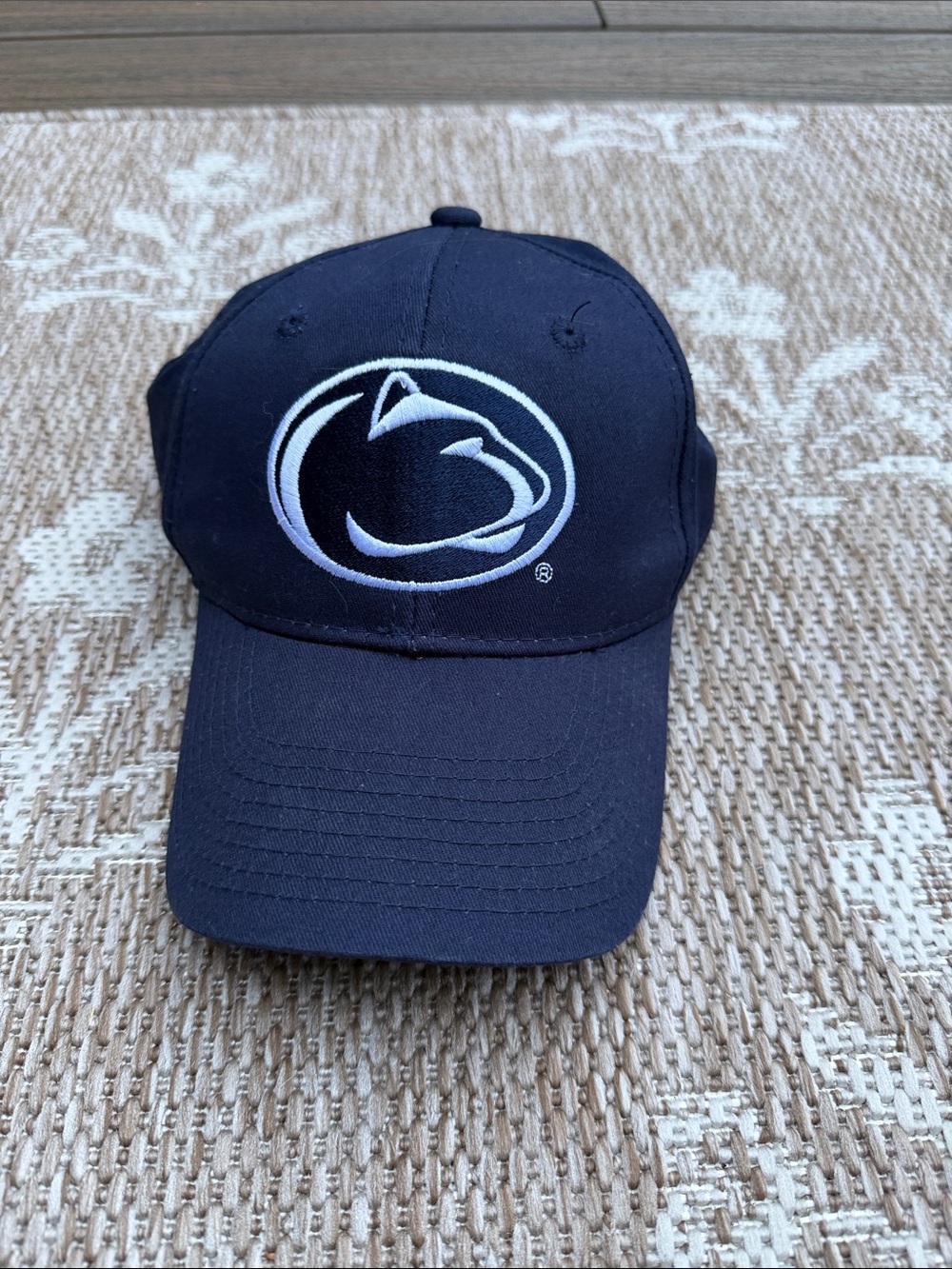Signature Navy Cap with White Embroidered Logo